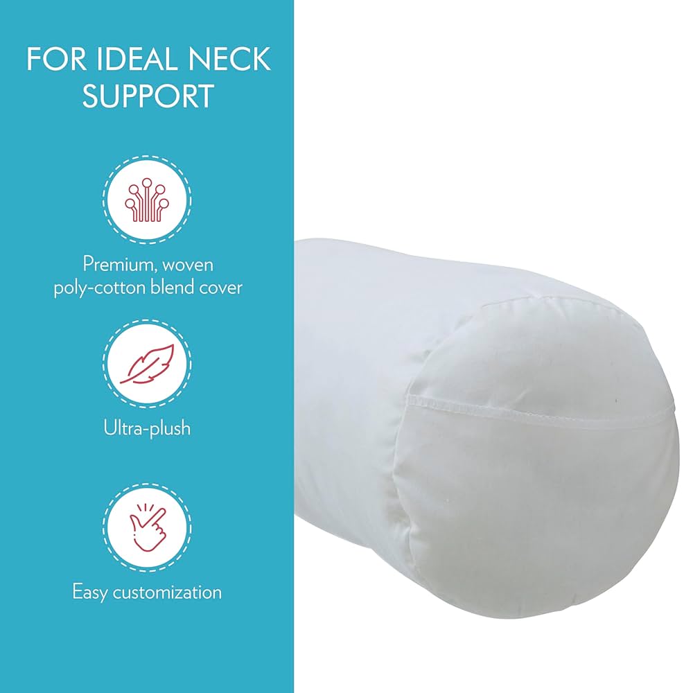 Amazon.com: Fairfield Poly-Fil Premier Neckroll Ultra Plush